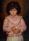 Nicola Del Basso, Portrait of a Child, Oil on Canvas, Framed 3