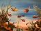 Marinelli, Marine Backdrops, 1950s, Oil on Canvas, Framed, Image 2