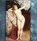Anton Katzer, Nude Woman, 19th-century, Oil on Panel 12