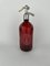 Italian Red Seltzer Bottle from Campari Soda, 1950s, Image 1