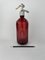 Italian Red Seltzer Bottle from Campari Soda, 1950s, Image 2