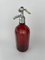 Italian Red Seltzer Bottle from Campari Soda, 1950s, Image 5