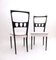 Vintage Dining Chairs with White Velvet Upholstery, Italy, Set of 12 7