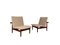 Danish Japan Lounge Chairs Model 137 by Finn Juhl for France & Son, 1957, Set of 2 1
