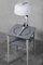 Lampada da scrivania Tropic in acciaio cromato e acrilico bianco di Raak, anni '70, Immagine 2