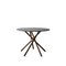 Tavolo da pranzo Hector 105 in cemento scuro di Eberhart Furniture, Immagine 1