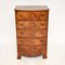 Antique Edwardian Burr Walnut Chest of Drawers 2