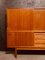 Mid-Century Teak Tall Sideboard from Danish Furniture Makers, Image 3
