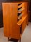 Mid-Century Teak Tall Sideboard from Danish Furniture Makers, Image 9