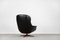 Swedish Modernist Leather Swivel Lounge Chair From Selig Imperial, 1970s 4
