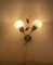 Französische Florale Wandlampe, 1950er 2