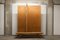 Scandinavian Cabinet with Sliding Doors, 1950s, Image 34