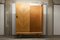 Scandinavian Cabinet with Sliding Doors, 1950s 9