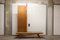 Scandinavian Cabinet with Sliding Doors, 1950s 15