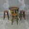 Victorian English Pub Stools by Gaskell and Chambers, Set of 4, Image 3