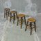 Victorian English Pub Stools by Gaskell and Chambers, Set of 4 4