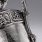 19th Century Indian Solid Silver Presentation Ewer from P.orr & Sons, 1880s, Image 9