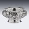 20th Century Meiji Japanese Solid Silver Iris Flower Bowl, 1900s 6