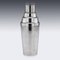 20th Century Italian Art Deco Solid Silver Cocktail Shaker, 1940s, Image 3