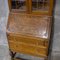 Early 20th Century Oak Bureau Bookcase with Stained Windows 7