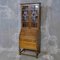 Early 20th Century Oak Bureau Bookcase with Stained Windows, Image 6