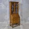 Early 20th Century Oak Bureau Bookcase with Stained Windows 1