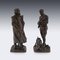 20th Century Austrian Bronze Hunters by Hans Müller, 1910s, Set of 2 2