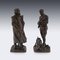 20th Century Austrian Bronze Hunters by Hans Müller, 1910s, Set of 2, Image 2