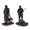 20th Century Austrian Bronze Hunters by Hans Müller, 1910s, Set of 2, Image 1