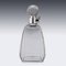 20th Century English Solid Silver & Glass Spirit Decanter from Mappin & Webb, 1929s 2