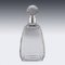 20th Century English Solid Silver & Glass Spirit Decanter from Mappin & Webb, 1929s, Image 4