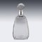 20th Century English Solid Silver & Glass Spirit Decanter from Mappin & Webb, 1929s 3