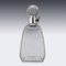 20th Century English Solid Silver & Glass Spirit Decanter from Mappin & Webb, 1929s, Image 3