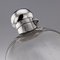 20th Century Edwardian Solid Silver & Glass Hip Flask from Sheffield, 1910s, Image 5