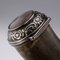 19th Century Scottish Horn, Banded Agate & Solid Silver Table Snuff Mull, 1870 15