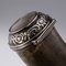 19th Century Scottish Horn, Banded Agate & Solid Silver Table Snuff Mull, 1870 14