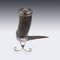 19th Century Scottish Horn, Banded Agate & Solid Silver Table Snuff Mull, 1870 5