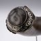 19th Century Scottish Horn, Banded Agate & Solid Silver Table Snuff Mull, 1870 9