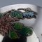 19th Century Chinese Export Solid Silver & Enamel Bowl by Wang Hing, 1890s 14