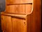 Tall Danish Modern Teak Sideboard Bookcase Desk by Johannes Sorth for Bm Denmark 12