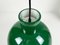 Large Danish Green Maxi Bunker Lamp by Jo Hammerborg for Fog and Morup, 1970s 4