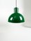 Large Danish Green Maxi Bunker Lamp by Jo Hammerborg for Fog and Morup, 1970s, Image 5