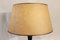 French Opaline & Metal Lacquered Wood Lamp from Mazda, 1930s, Image 13