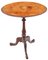 Antique 19th Century Victorian Burr Walnut Side Occasional Wine Table, 1875, Image 1