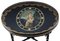 Plateau de Service Antique Peint en Laque Noire, 1890s 2