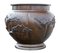 Large Antique Japanese 19th Century Meiji Period Bronze Jardinière Planter Bowl, Image 1