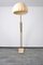 Lámpara de pie Bow con base de mármol de Hustadt Leuchten, años 60, Imagen 4
