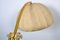 Lámpara de pie Bow con base de mármol de Hustadt Leuchten, años 60, Imagen 6