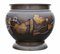Vaso da fiori grande antico in bronzo, Giappone, anni '10, Immagine 3