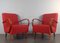 Art Deco Czech Renovated H262 Armchairs by Jindrich Halabala Design for Up Zavody, 1930s, Set of 2, Image 1